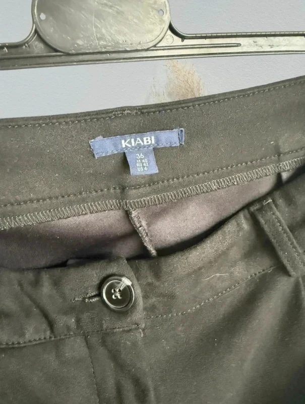 black suede soft women's shorts size 36 kiabi – photo 5